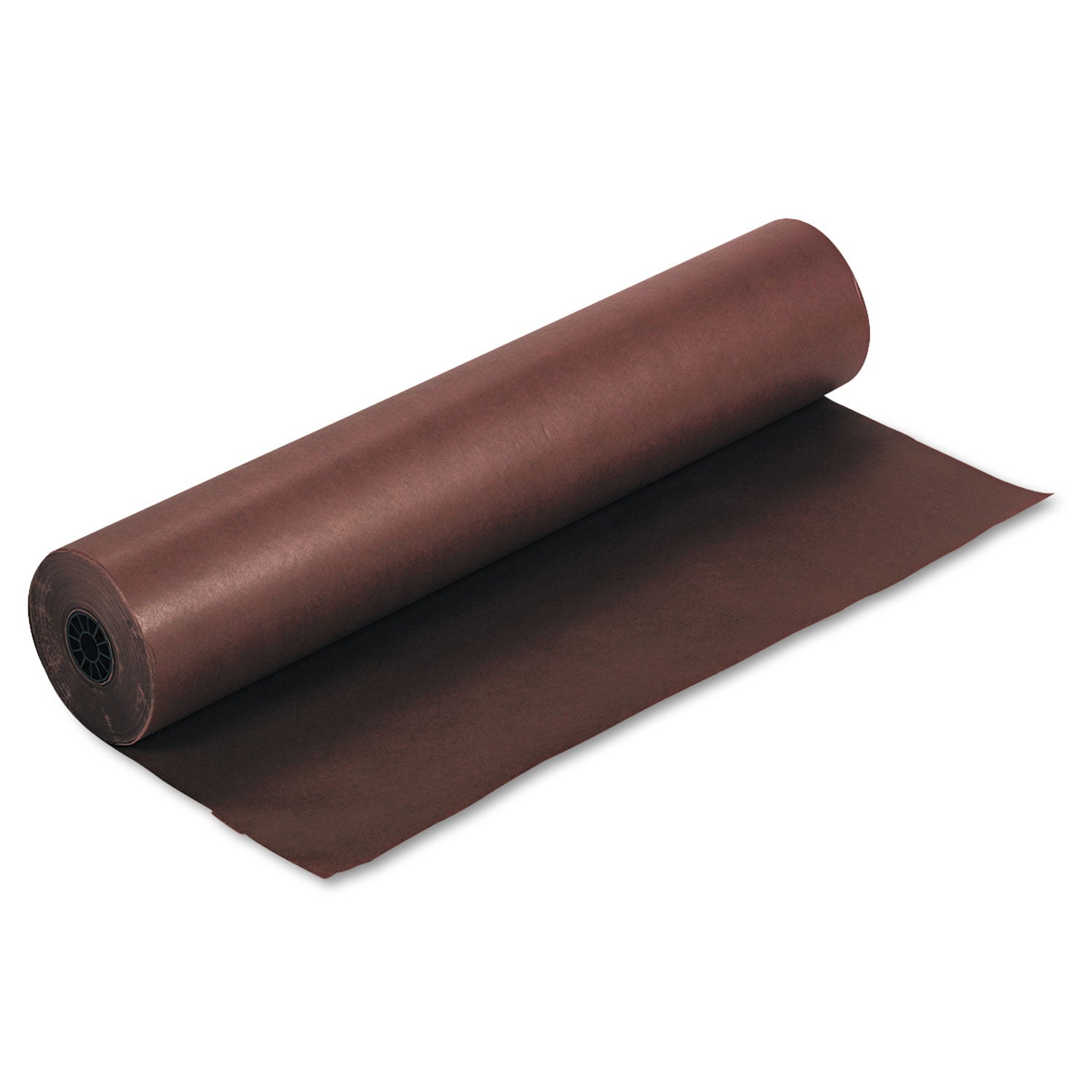 Rainbow Duo-Finish Colored Kraft Paper, 35 lb Wrapping Weight, 36" x 1,000 ft, Brown - 