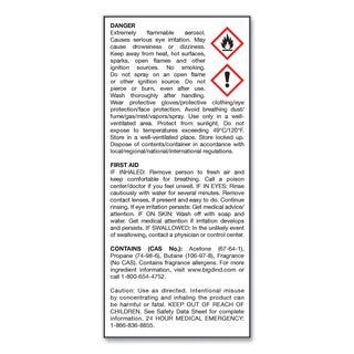 Odor Control Fogger, Mountain Air Scent, 5 oz Aerosol Spray, 12/Carton