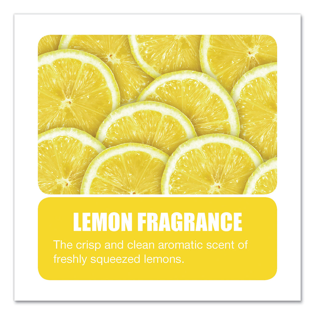 D-Vour Absorbent Powder, Lemon, 16 oz Canister, 6/Carton