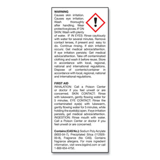 D-Vour Absorbent Powder, Lemon, 16 oz Canister, 6/Carton