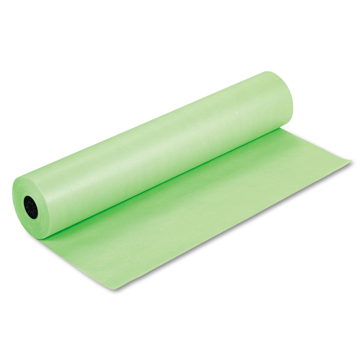 Rainbow Duo-Finish Colored Kraft Paper, 35 lb Wrapping Weight, 36" x 1,000 ft, Lite Green - 