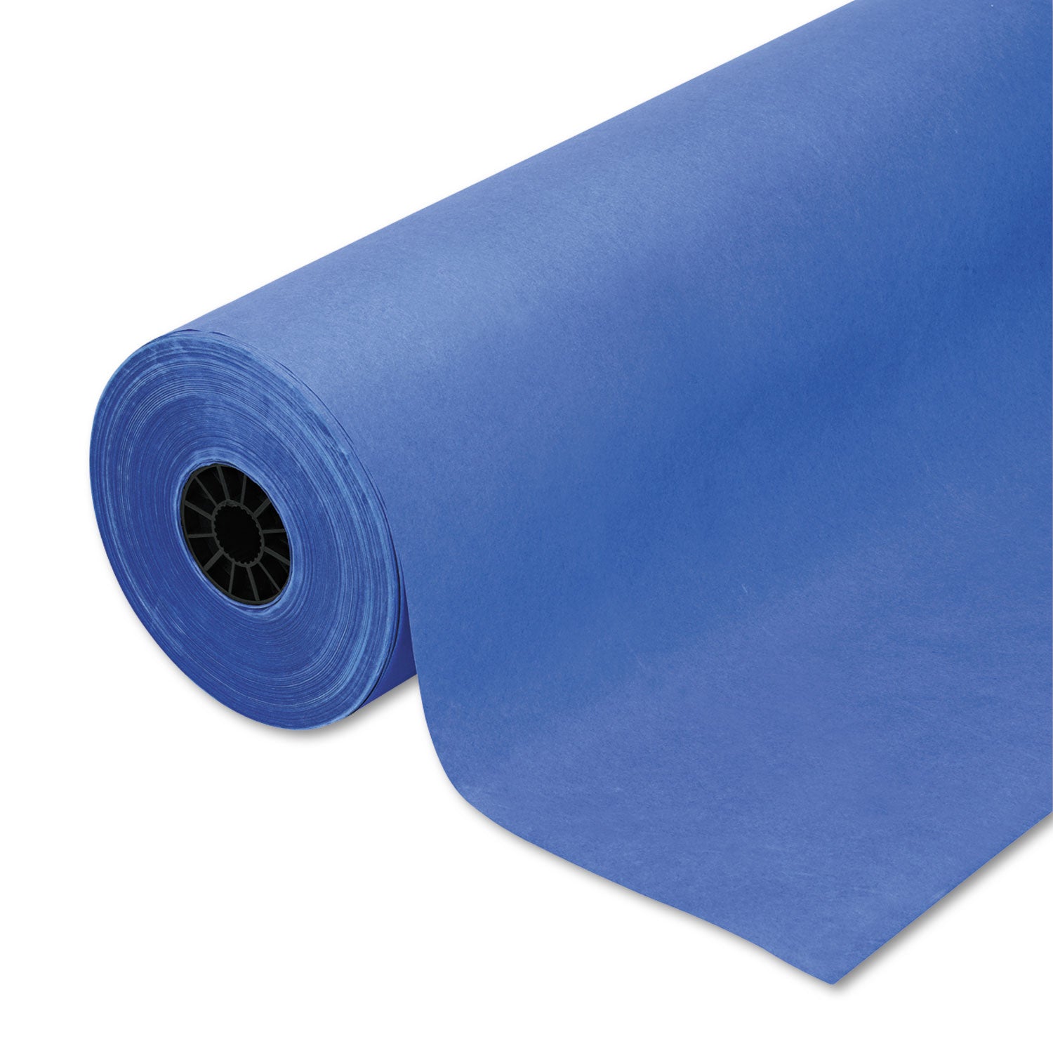 Rainbow Duo-Finish Colored Kraft Paper, 35 lb Wrapping Weight, 36" x 1,000 ft, Royal Blue - 