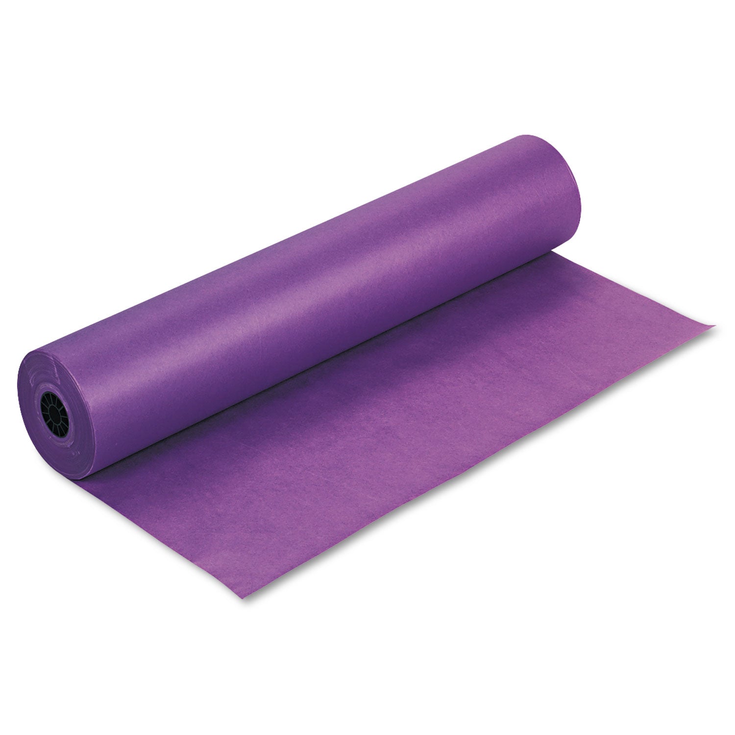 Rainbow Duo-Finish Colored Kraft Paper, 35 lb Wrapping Weight, 36" x 1,000 ft, Purple - 