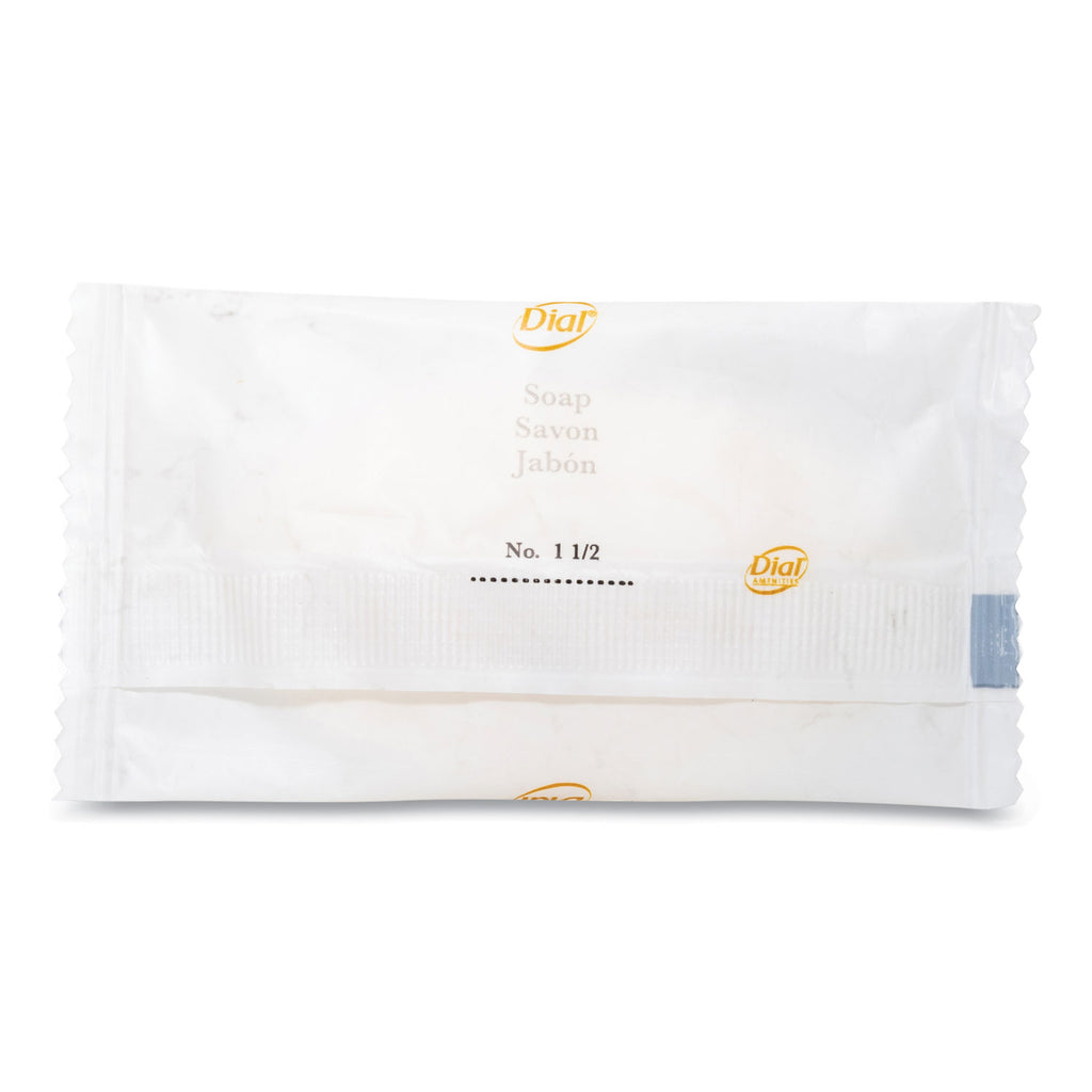 Amenities Deodorant Soap, Pleasant Scent, # 1 1/2 Individually Wrapped Bar, 500/Carton