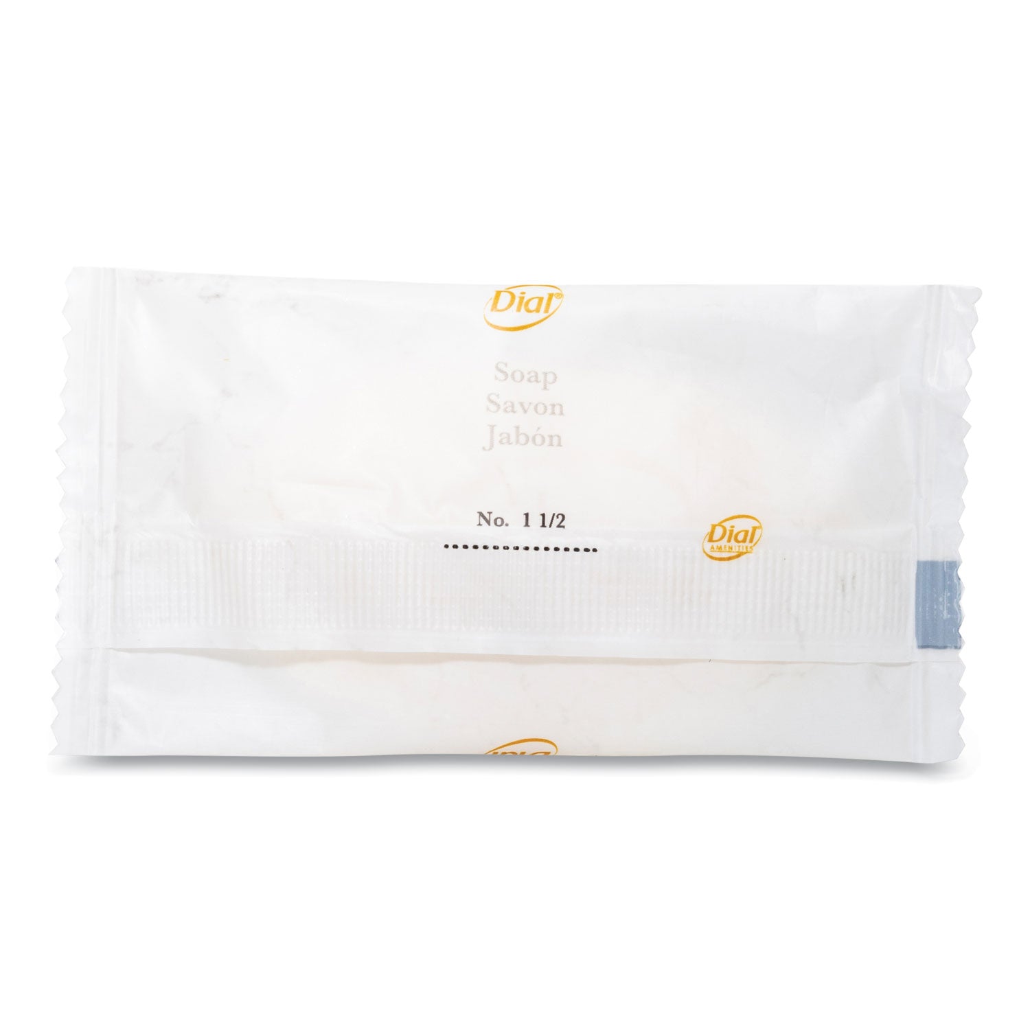 Amenities Deodorant Soap, Pleasant Scent, # 1 1/2 Individually Wrapped Bar, 500/Carton