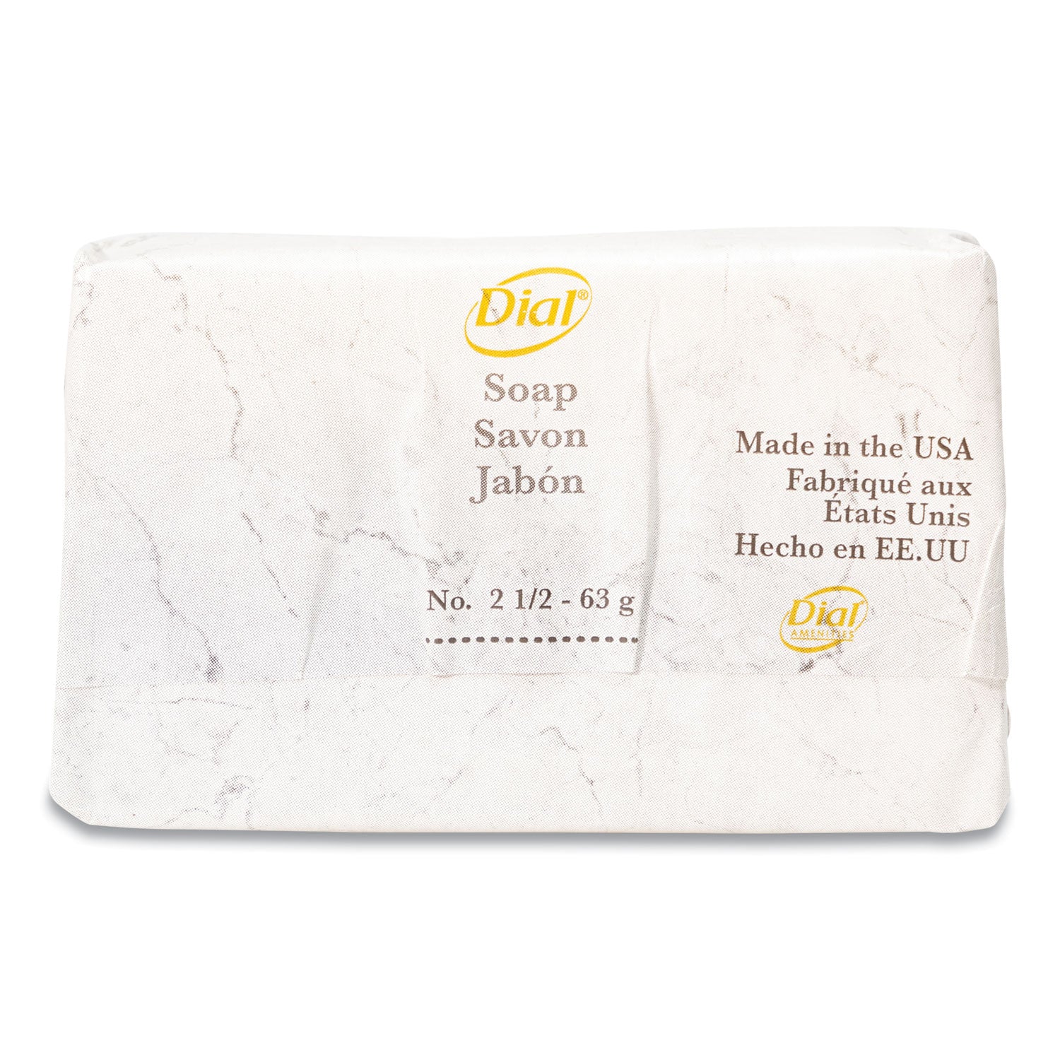 Amenities Deodorant Soap, Pleasant Scent, # 2 1/2 Individually Wrapped Bar, 200/Carton