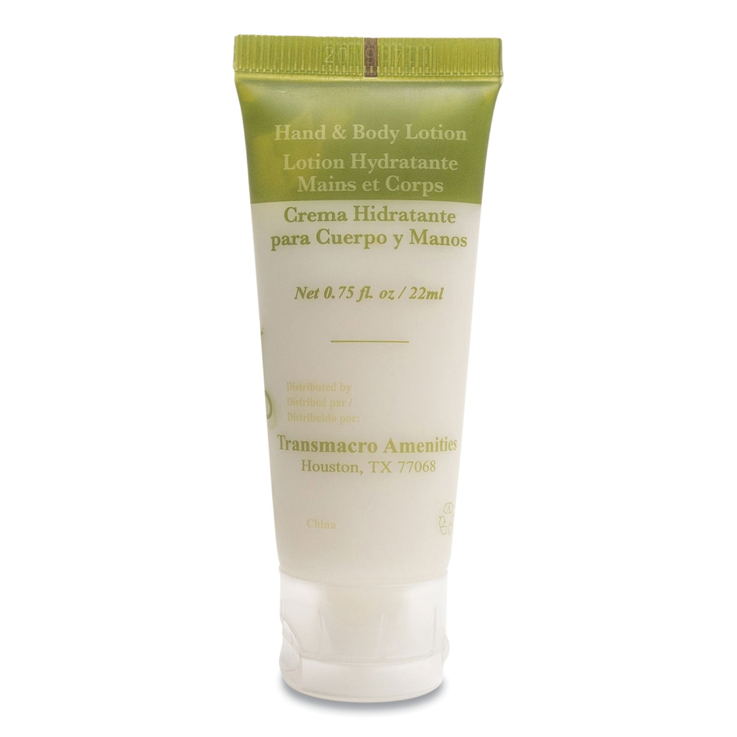 Hand and Body Lotion, 0.75 oz, 288/Carton