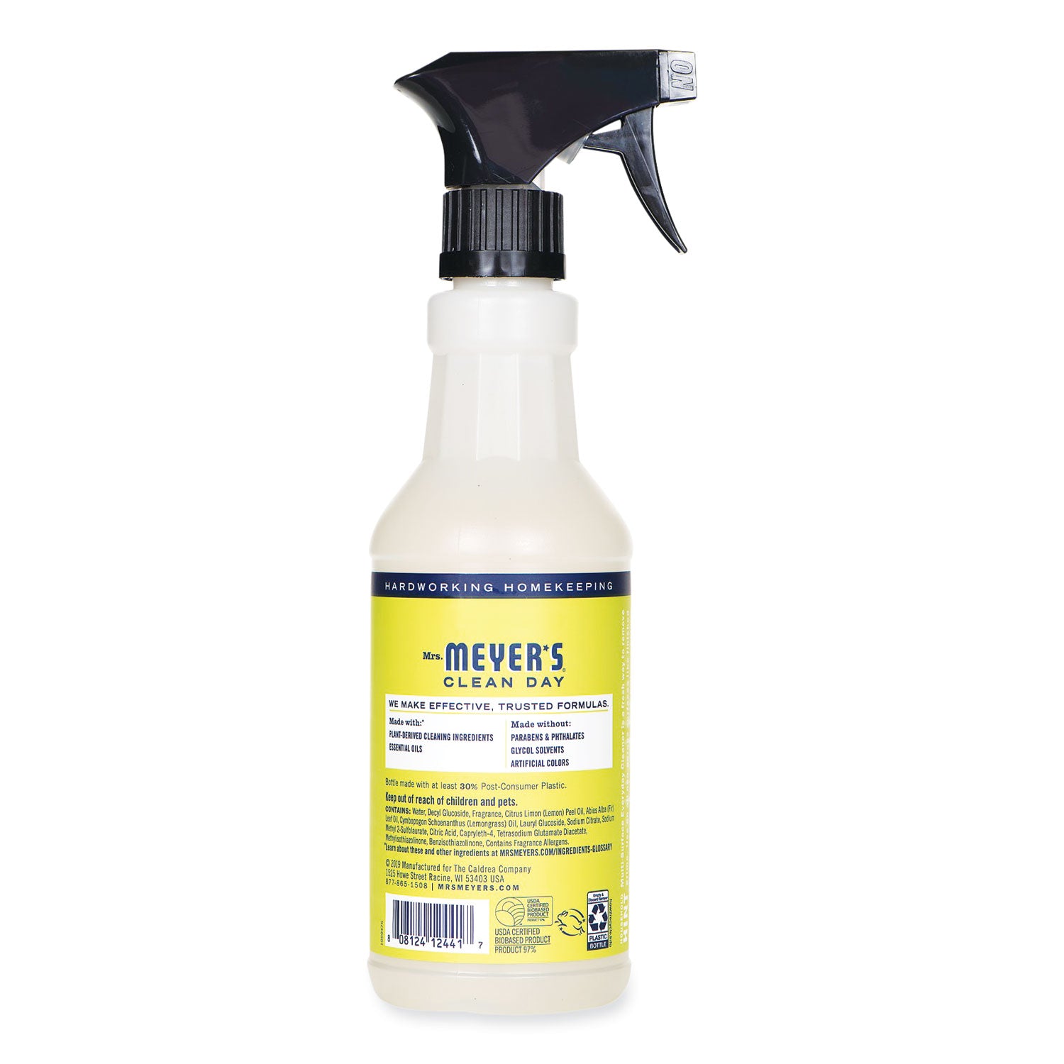 Multi Purpose Cleaner, Lemon Scent, 16 oz Spray Bottle, 6/Carton