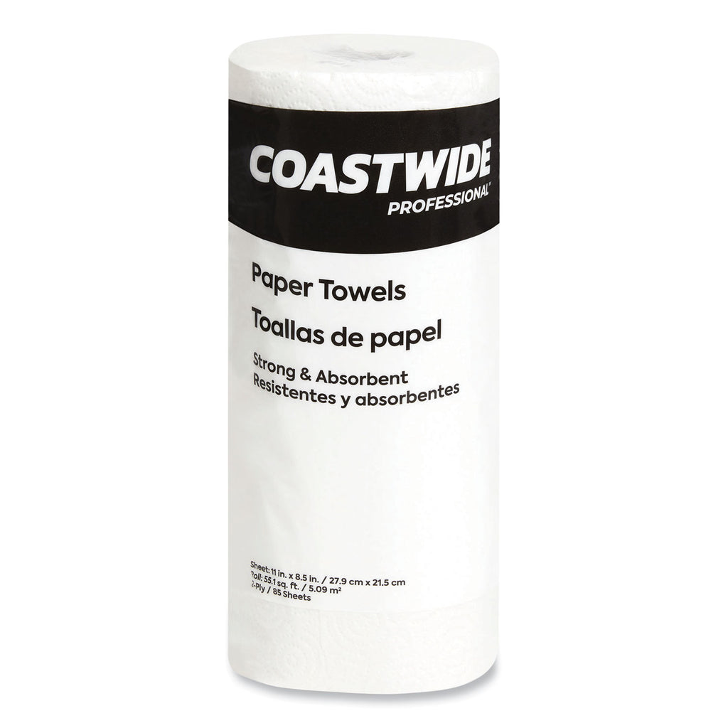 kitchen-roll-paper-towels-2-ply-11-x-85-white-85-sheets-roll-30-rolls-carton_cwz21810ct - 1