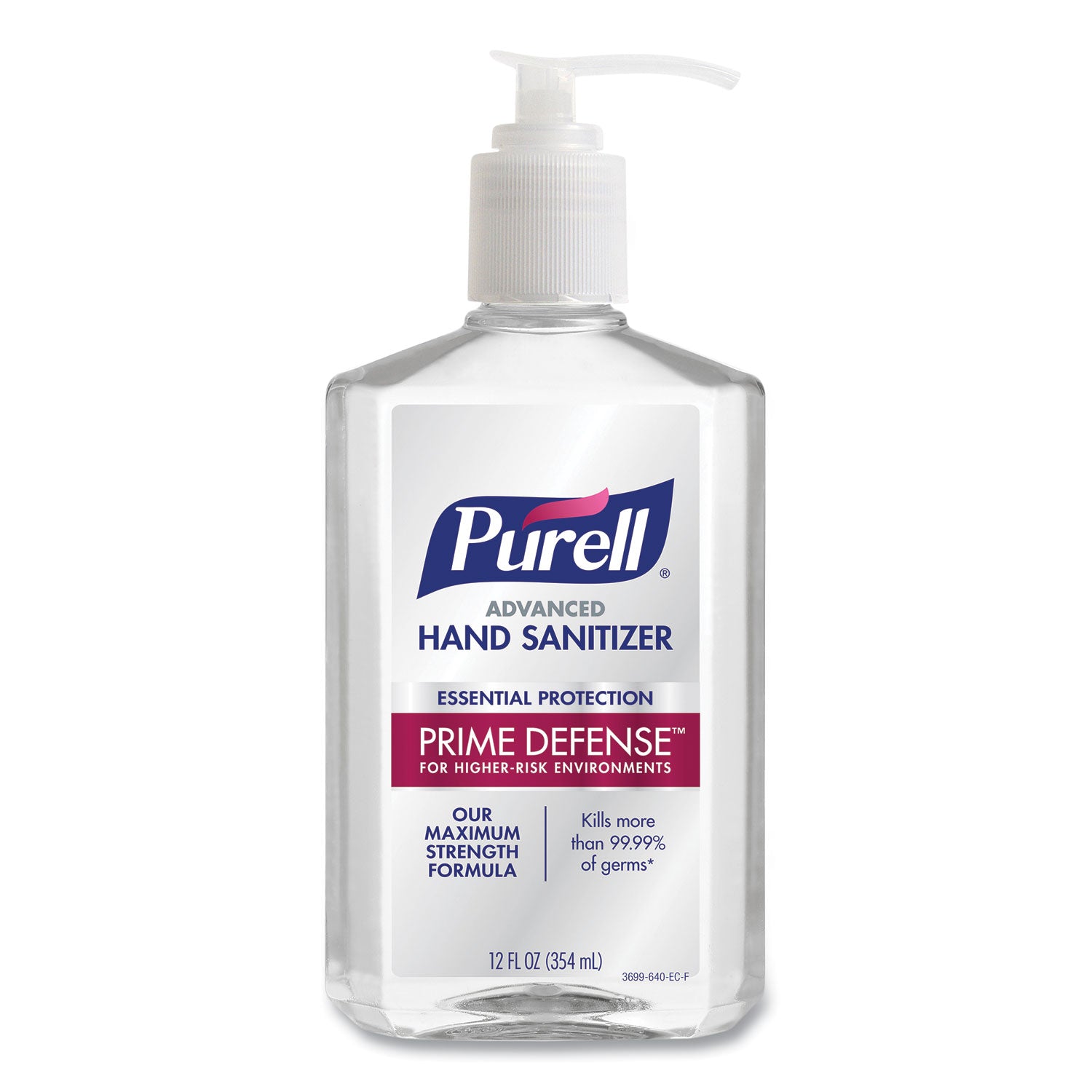 prime-defense-advanced-85%-alcohol-gel-hand-sanitizer-12-oz-pump-bottle-clean-scent_goj369912 - 1