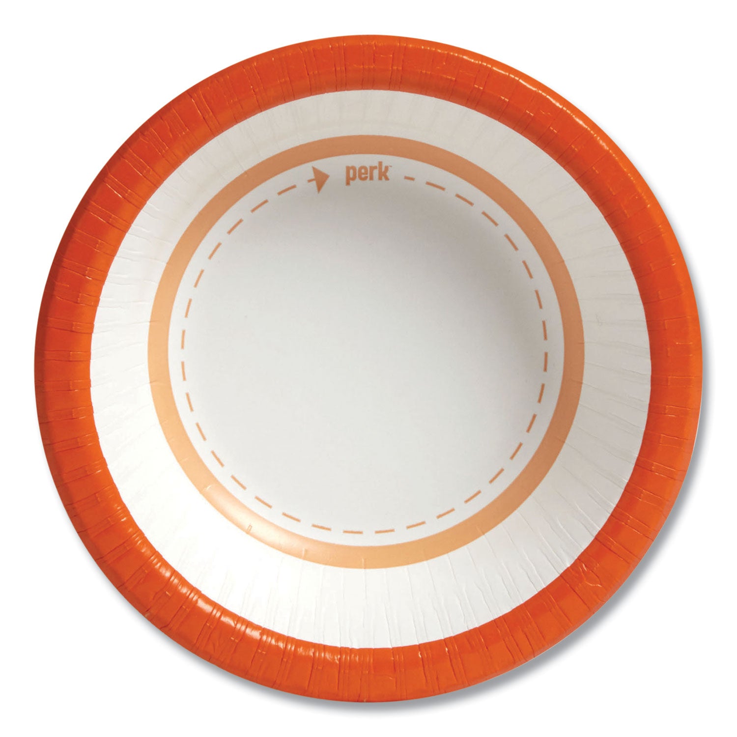 heavy-weight-paper-bowls-12-oz-white-orange-125-pack-4-packs-carton_prk54332ct - 1