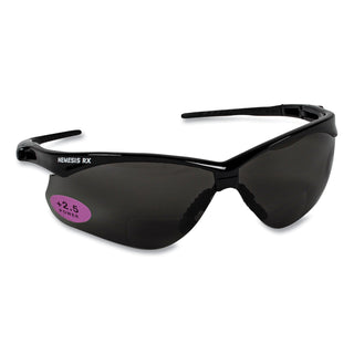 v60-nemesis-rx-reader-safety-glasses-black-frame-smoke-lens-+25-diopter-strength-6-box_kcc22519 - 4