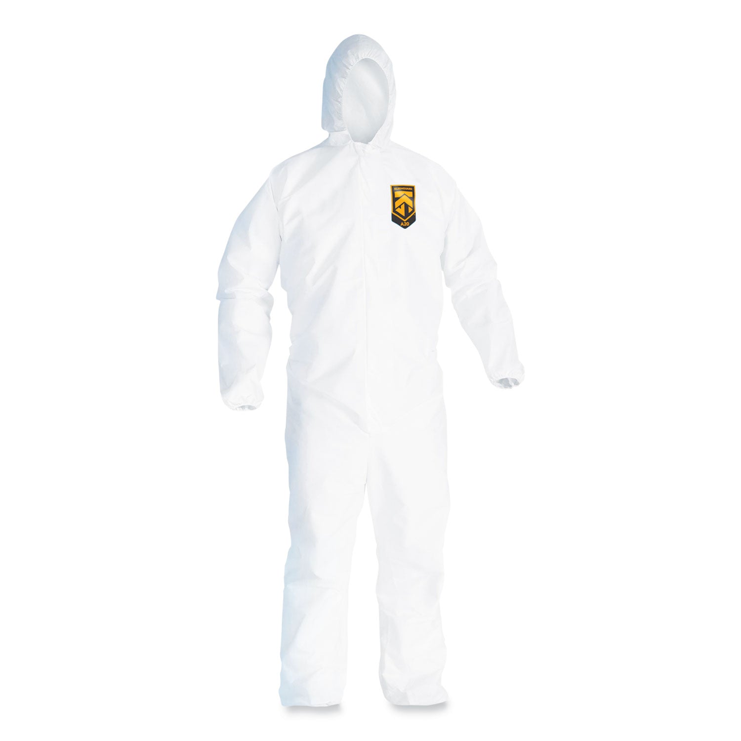 a20-breathable-particle-protection-coveralls-elastic-back-hood-medium-white-24-carton_kcc49112 - 1