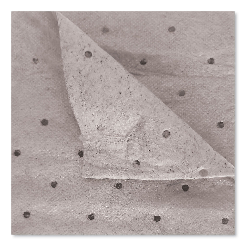 TASKBrand All Sorb Industrial Sorbent Pad, 0.24 gal, 15 x 18, 100/Carton