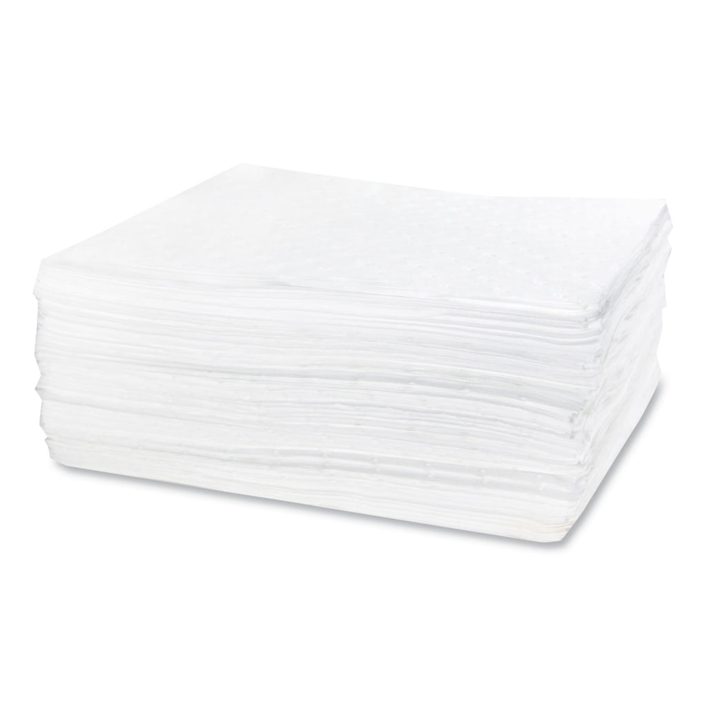 TASKBrand Industrial Oil Only Sorbent Pad, 0.21 gal, 15 x 18, 100/Carton