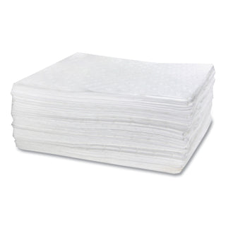 TASKBrand Industrial Oil Only Sorbent Pad, 0.17 gal, 15 x 18, 100/Carton