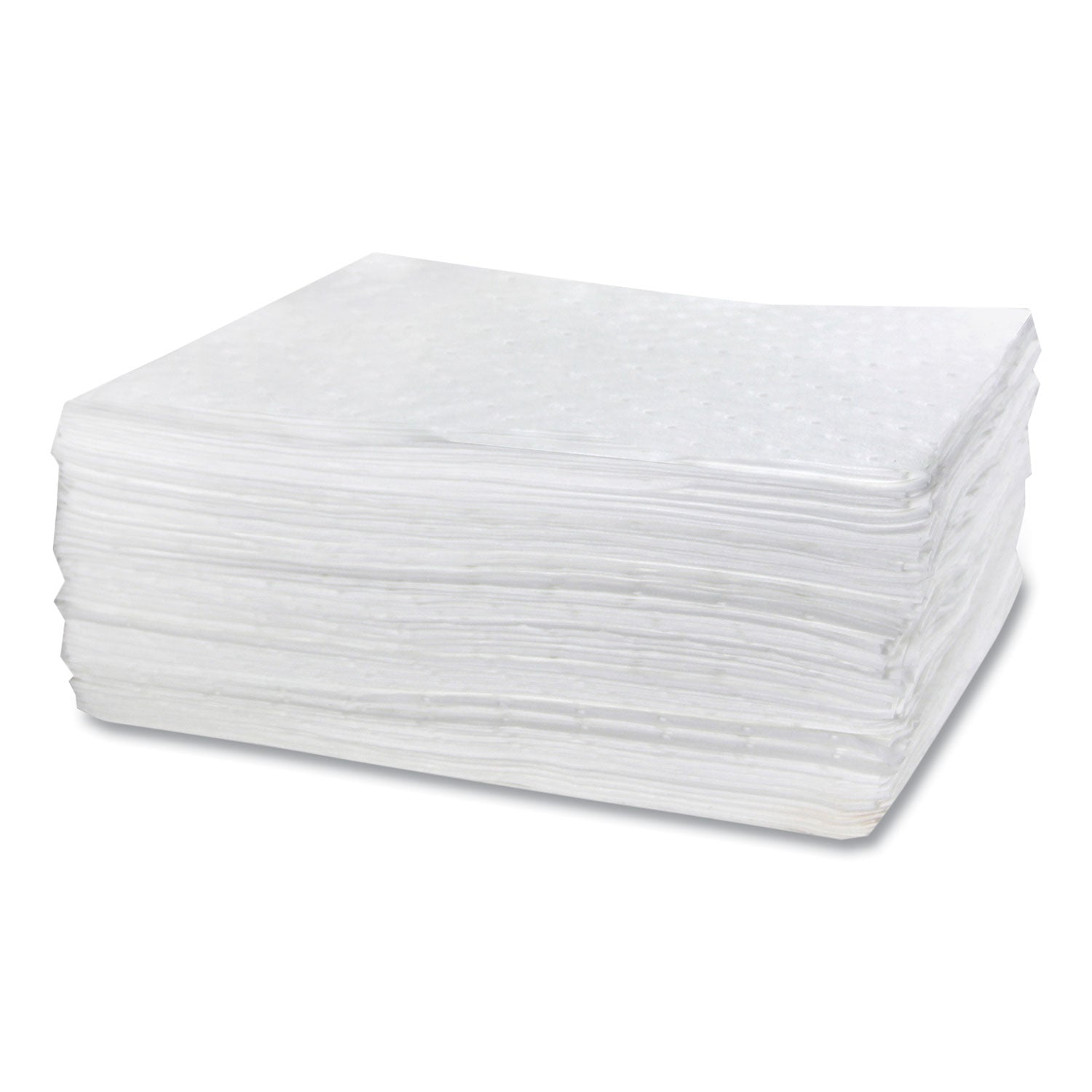 TASKBrand Industrial Oil Only Sorbent Pad, 0.17 gal, 15 x 18, 100/Carton