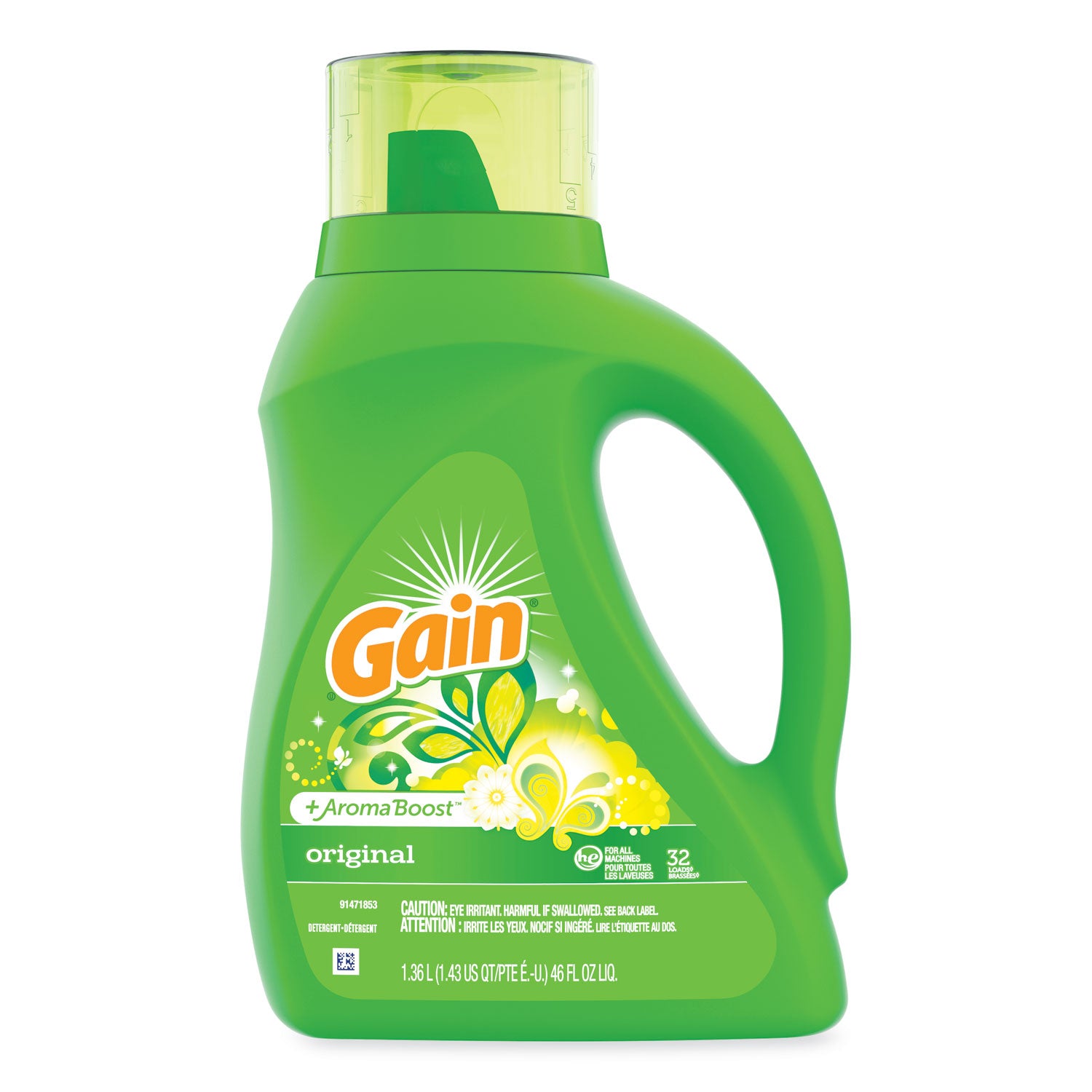 liquid-laundry-detergent-gain-original-scent-46-oz-bottle-6-carton_pgc55861 - 1