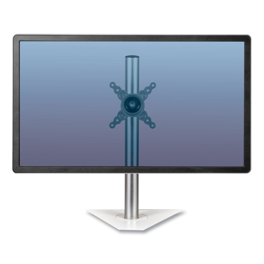 Lotus Single Monitor Arm Kit, For 26" Monitors, 180 Degree Rotation, 180 Degree Pan, Silver, Supports 17 lb