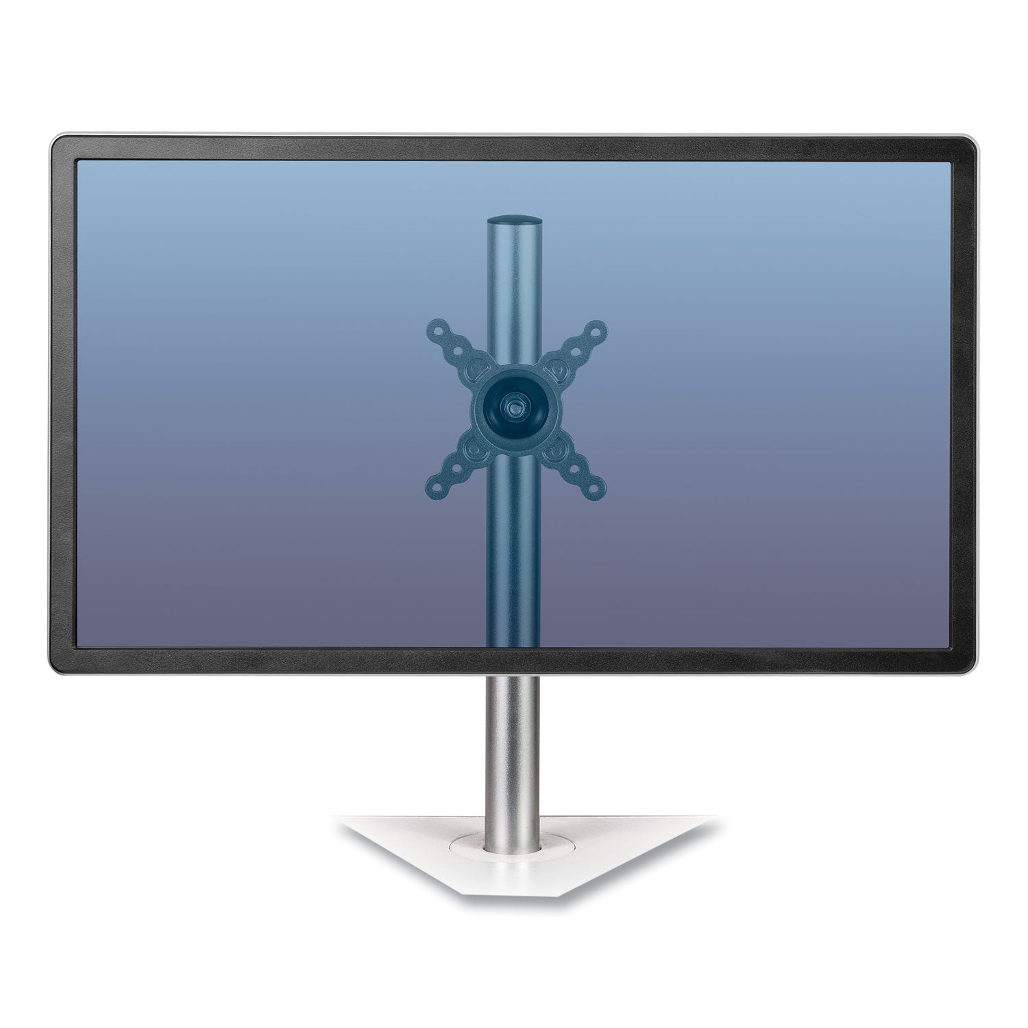 Lotus Single Monitor Arm Kit, For 26" Monitors, 180 Degree Rotation, 180 Degree Pan, Silver, Supports 17 lb