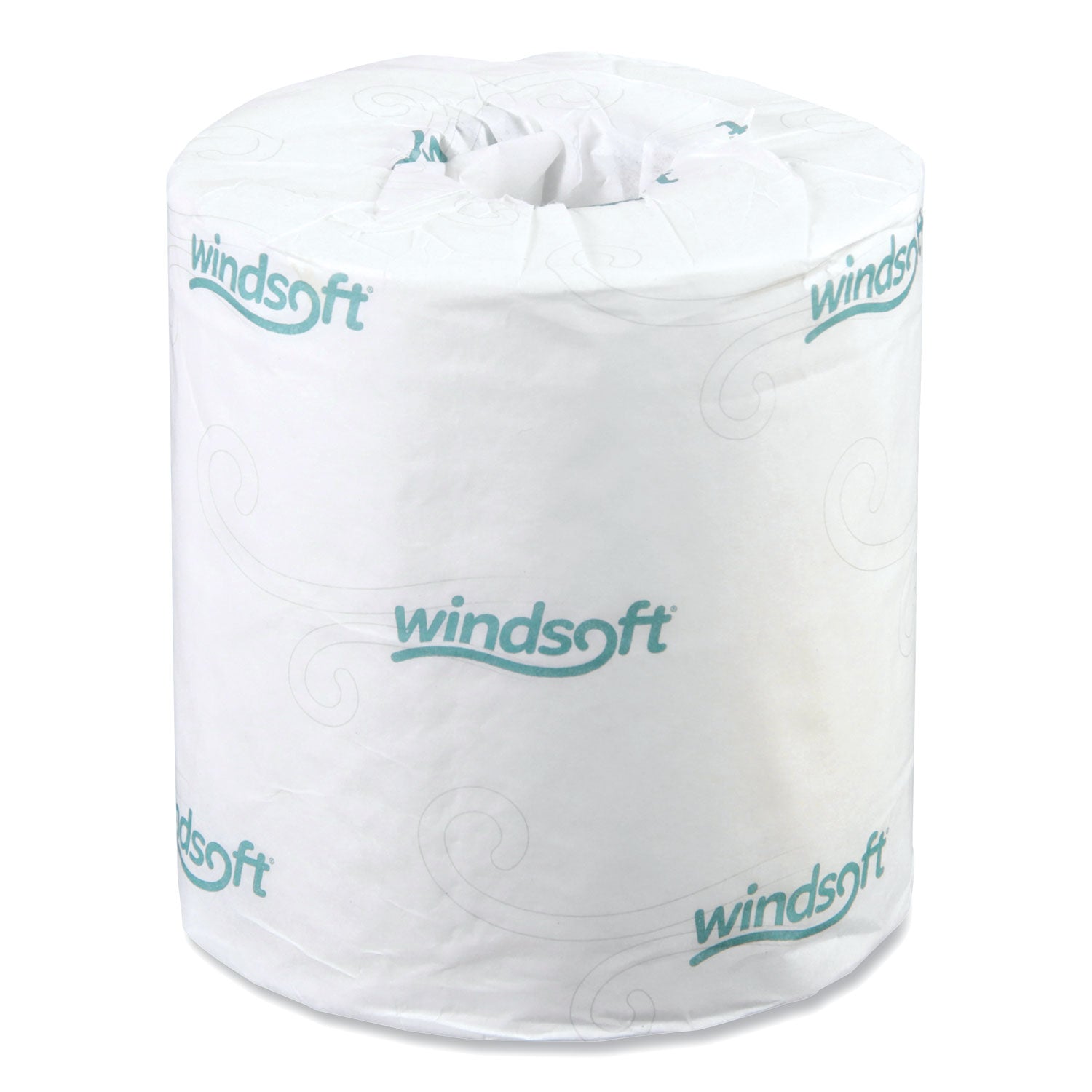 Bath Tissue, Septic Safe, Individually Wrapped Rolls, 2-Ply, White, 500 Sheets/Roll, 48 Rolls/Carton - 