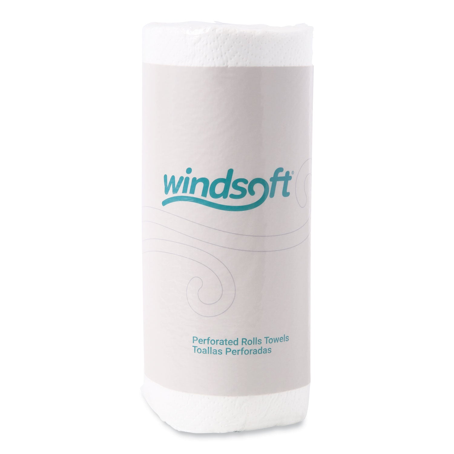Kitchen Roll Towels, 2-Ply, 11 x 8.8, White, 100/Roll - 