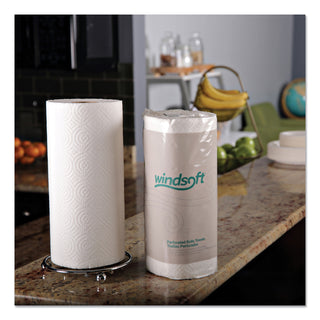 Kitchen Roll Towels, 2-Ply, 11 x 8.5, White, 85/Roll, 30 Rolls/Carton