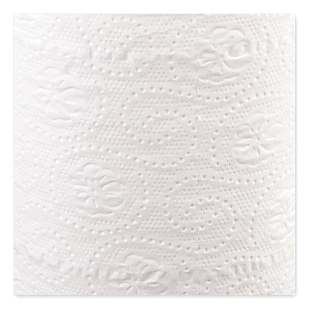 Bath Tissue, Septic Safe, Individually Wrapped Rolls, 2-Ply, White, 500 Sheets/Roll, 48 Rolls/Carton - 