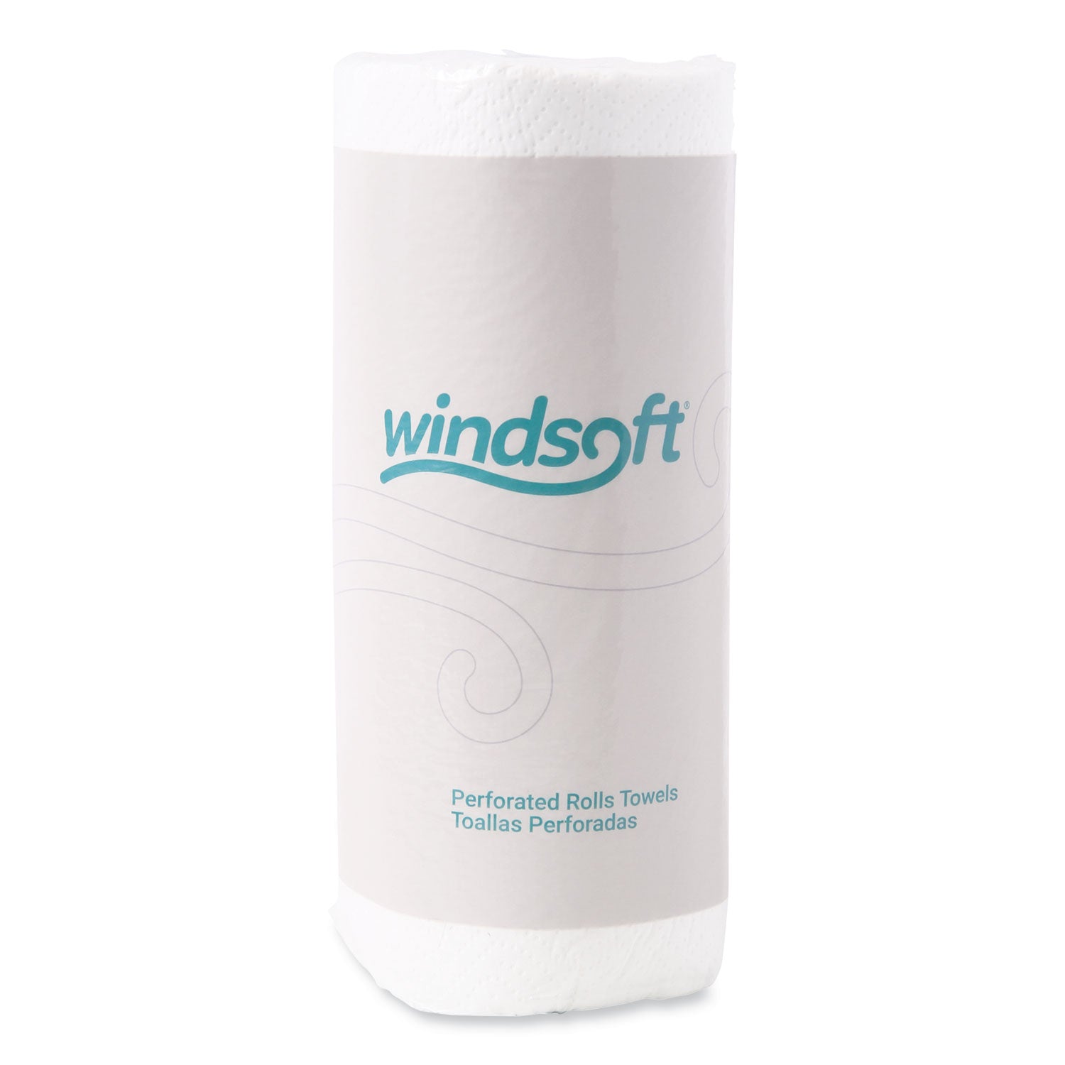 Kitchen Roll Towels, 2-Ply, 11 x 8.8, White, 100/Roll, 30 Rolls/Carton - 