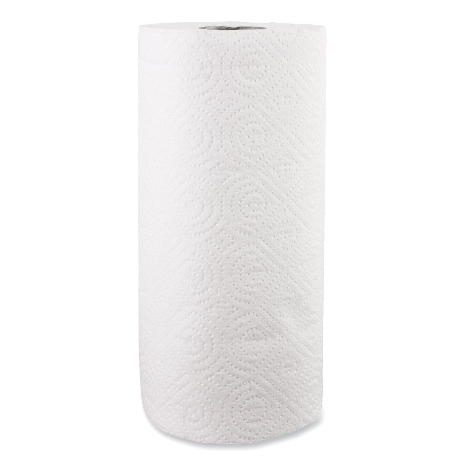 Kitchen Roll Towels, 2-Ply, 11 x 8.8, White, 100/Roll, 30 Rolls/Carton - 