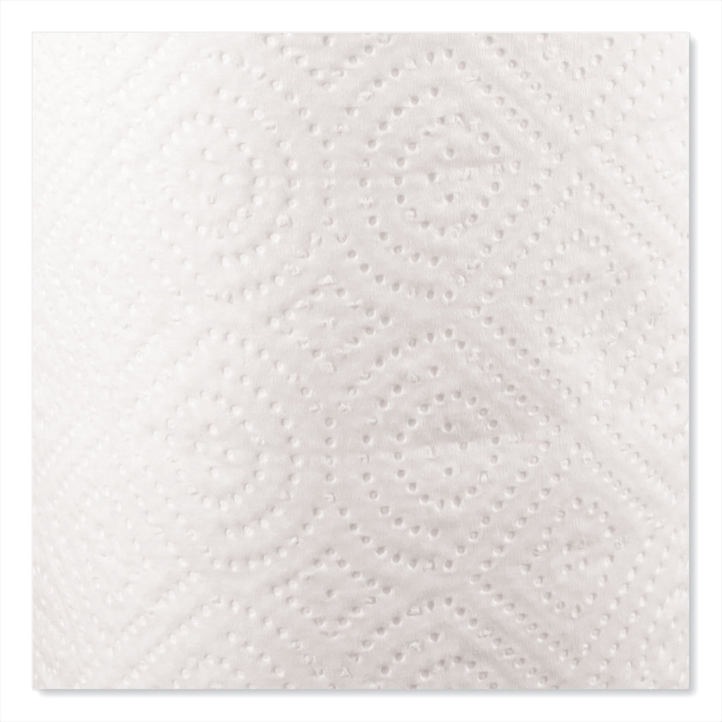 Kitchen Roll Towels, 2-Ply, 11 x 8.8, White, 100/Roll - 