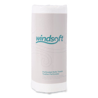 Kitchen Roll Towels, 2-Ply, 11 x 8.5, White, 85/Roll, 30 Rolls/Carton - 1