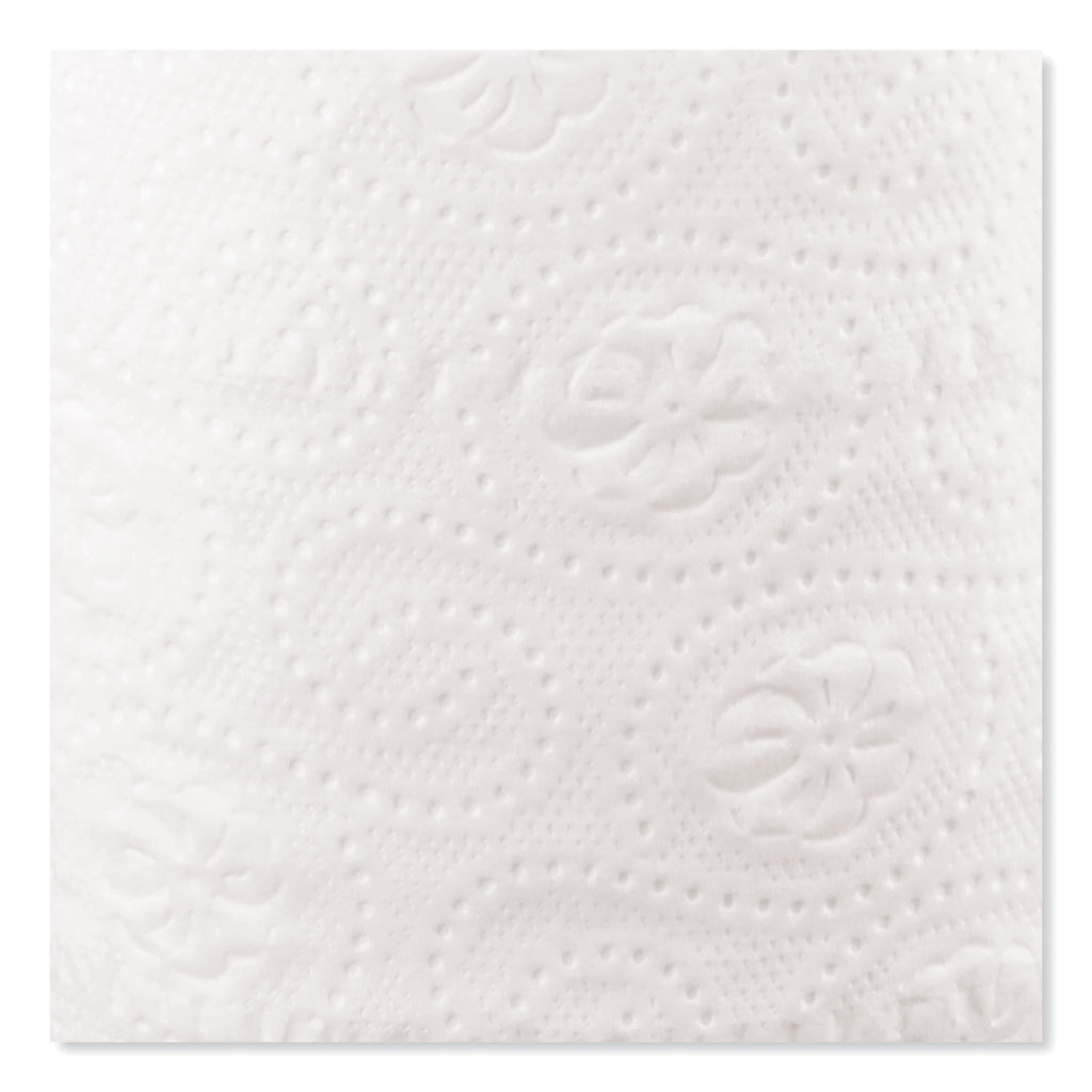 Bath Tissue, Septic Safe, Individually Wrapped Rolls, 2-Ply, White, 400 Sheets/Roll, 24 Rolls/Carton - 