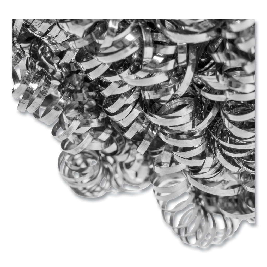 Stainless Steel Sponge, Polybagged, 1.50 oz, Gray, 12/Pack, 12/Packs/Carton
