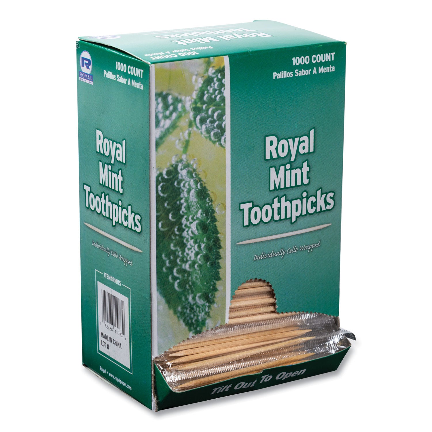 mint-cello-wrapped-wood-toothpicks-25-natural-1000-box-15-boxes-carton_rpprm115 - 5