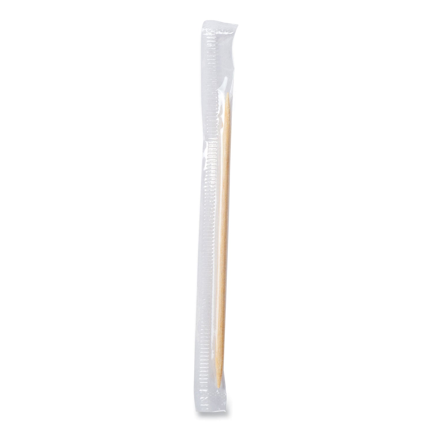 Mint Cello-Wrapped Wood Toothpicks, 2.5", Natural, 1,000/Box, 15 Boxes/Carton