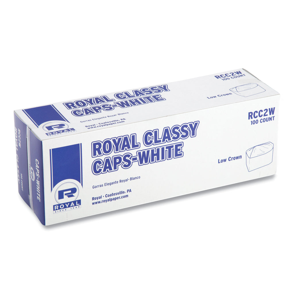 classy-cap-crepe-paper-adjustable-one-size-fits-all-white-100-caps-pack-10-packs-carton_rpprcc2w - 6