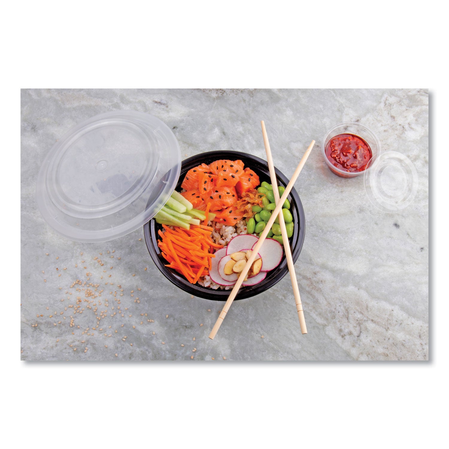 Chopsticks, Bamboo, 9", Natural, 1000/Carton