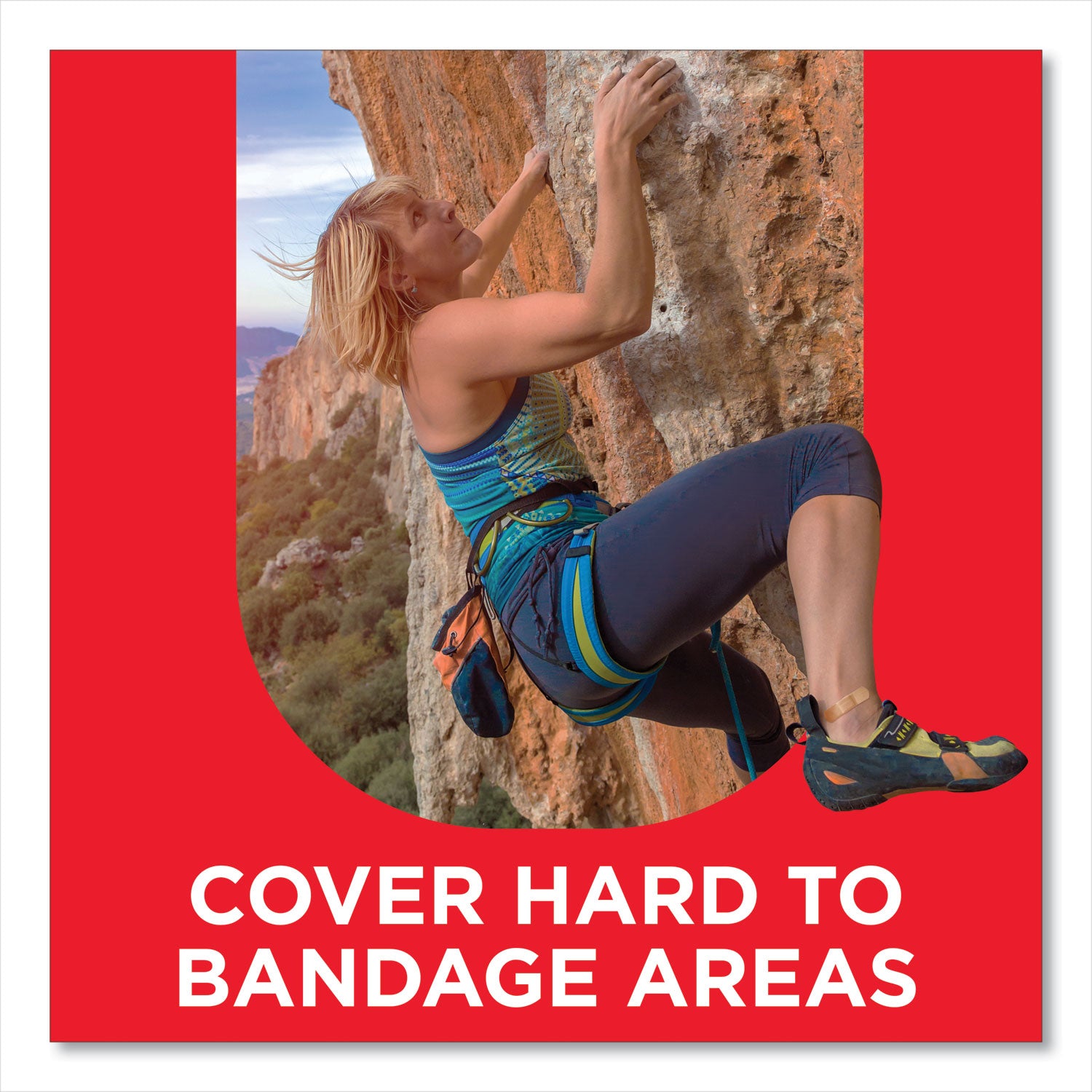 Flexible Fabric Adhesive Tough Strip Bandages, 1 x 4, 20/Box - 