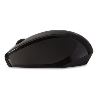 Wireless Notebook Multi-Trac Blue LED Mouse, 2.4 GHz Frequency/32.8 ft Wireless Range, Left/Right Hand Use, Black - 