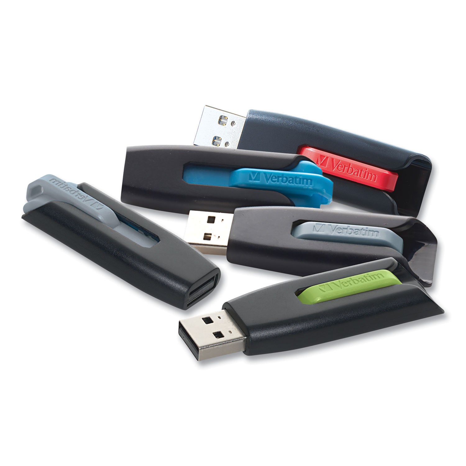 Store 'n' Go V3 USB 3.0 Drive, 16 GB, Black/Gray - 