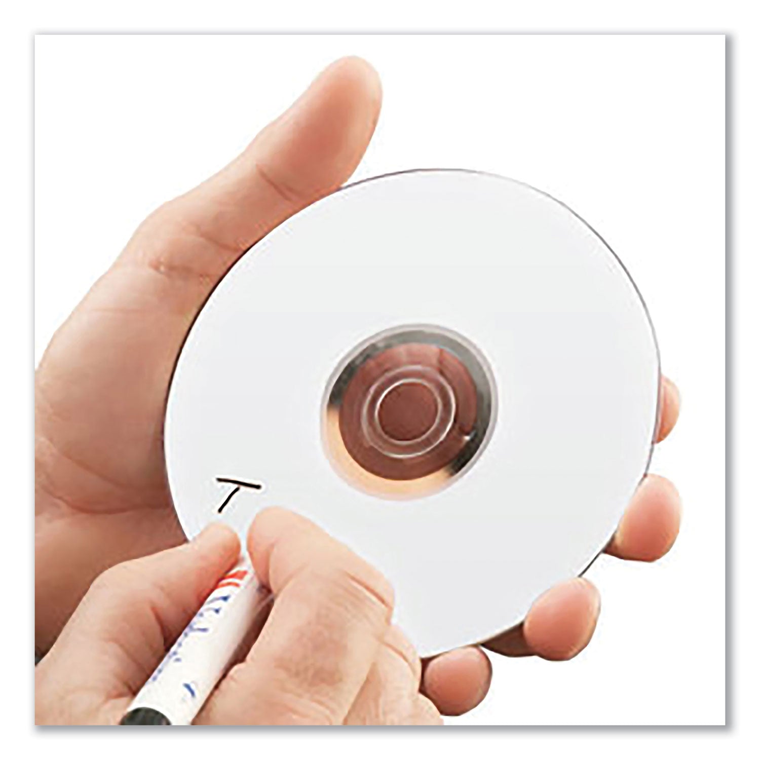 CD-R Recordable Disc, 700 MB/80 min, 52x, Spindle, White, 100/Pack - 