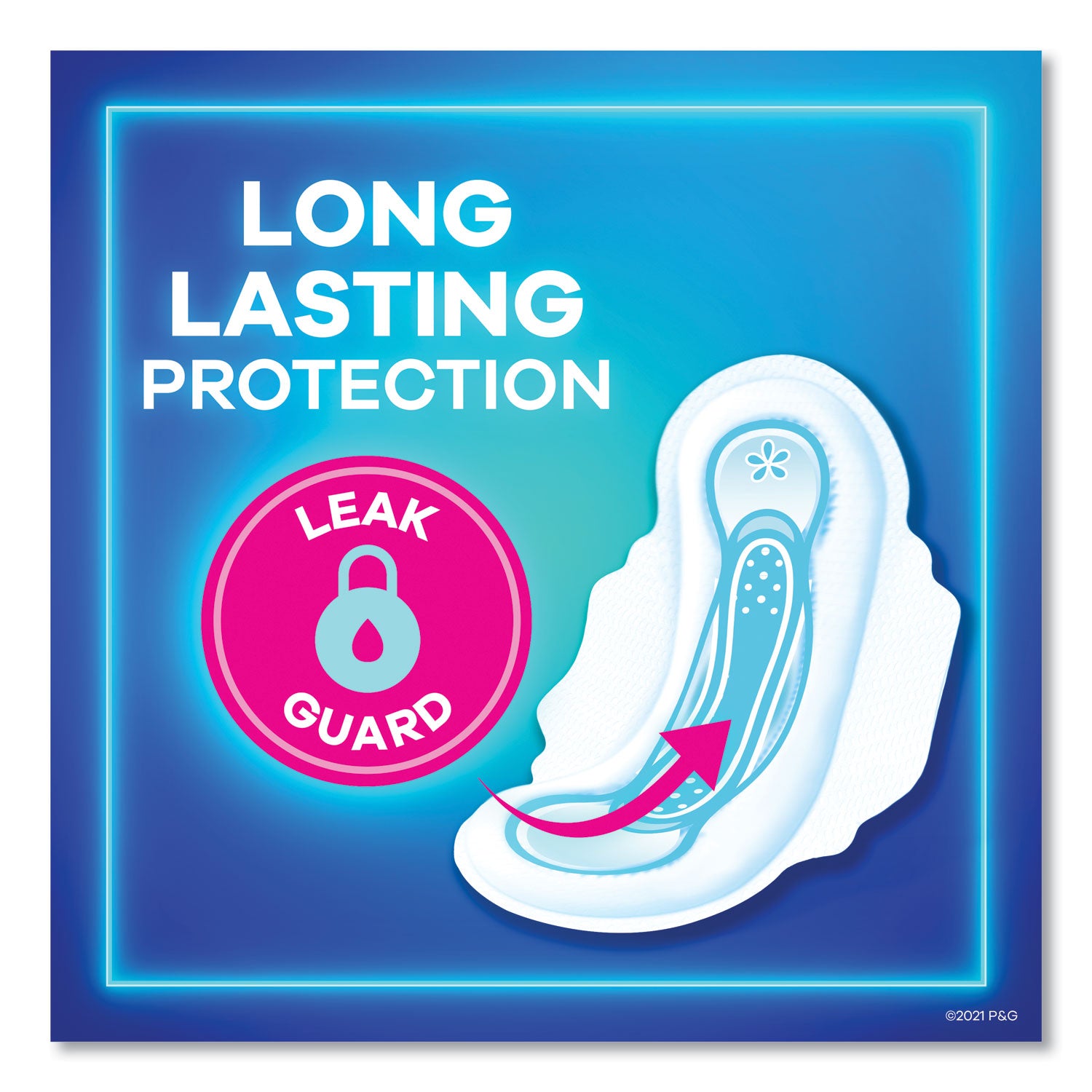Maxi Pads, Extra Heavy Overnight, 20/Pack