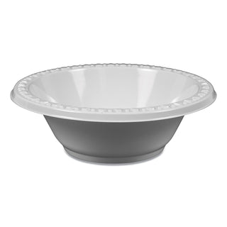Plastic Dinnerware, Bowls, 5 oz, White, 125/Pack