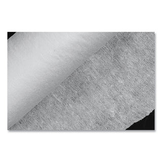 Linen-Soft Non-Woven Polyester Banquet Roll, Cut-To-Fit, 40" x 50 ft, White - 