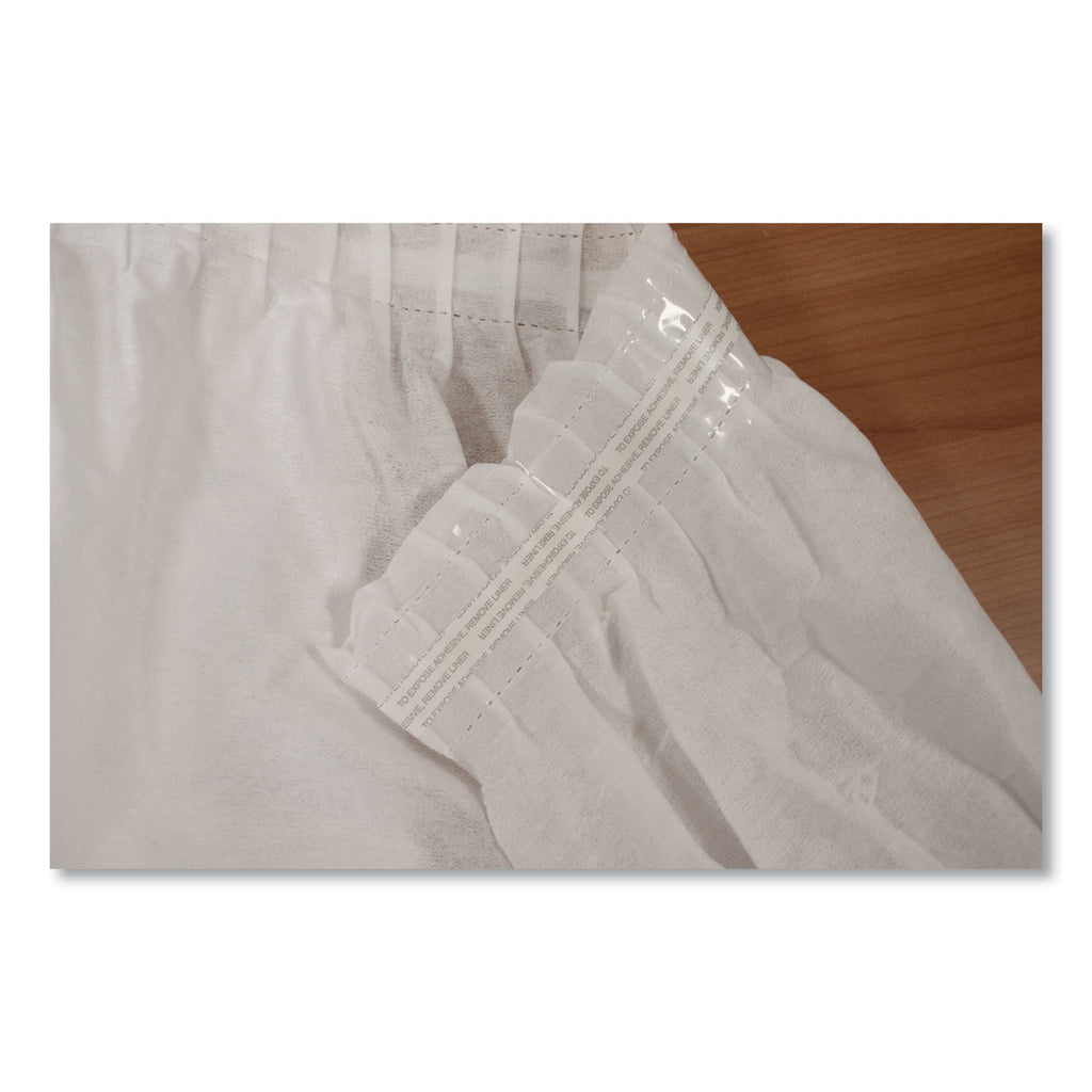 Table Set Linen-Like Table Skirting, Polyester, 29" x 14 ft, White - 