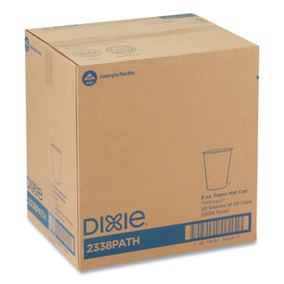 Pathways Paper Hot Cups, 8 oz, 50 Sleeve, 20 Sleeves/Carton