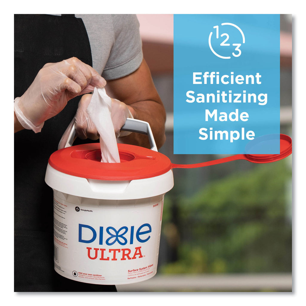 foodservice-surface-system-quat-compatible-disposable-wipe-refill-1-ply-81-x-12-white-135-sheets-roll-6-rolls-carton_dxe29710 - 5