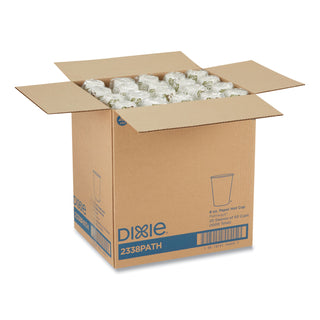 Pathways Paper Hot Cups, 8 oz, 50 Sleeve, 20 Sleeves/Carton