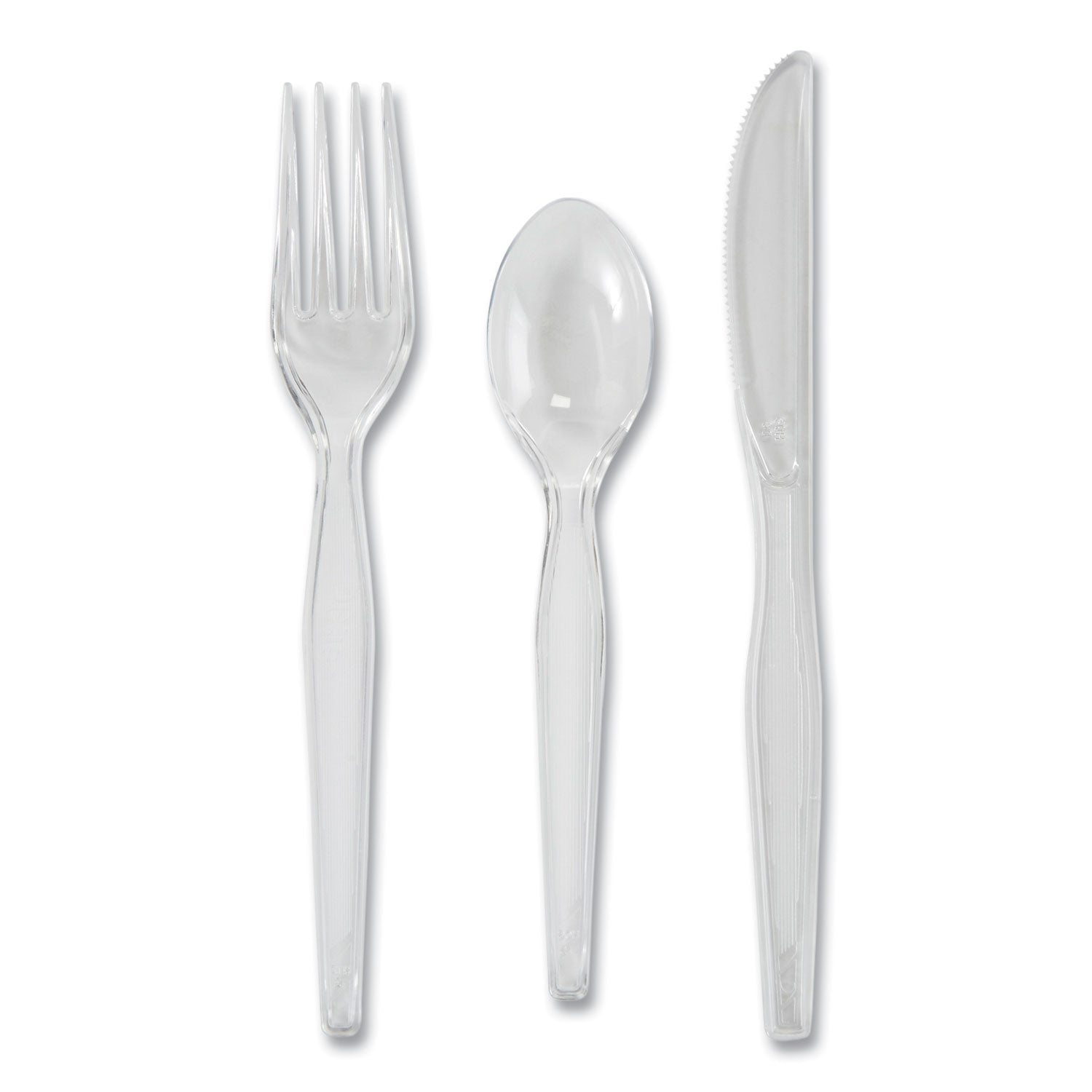 heavyweight-polystyrene-cutlery-clear-knives-spoons-forks-180-pack-10-packs-carton_dxech0369dx7 - 2